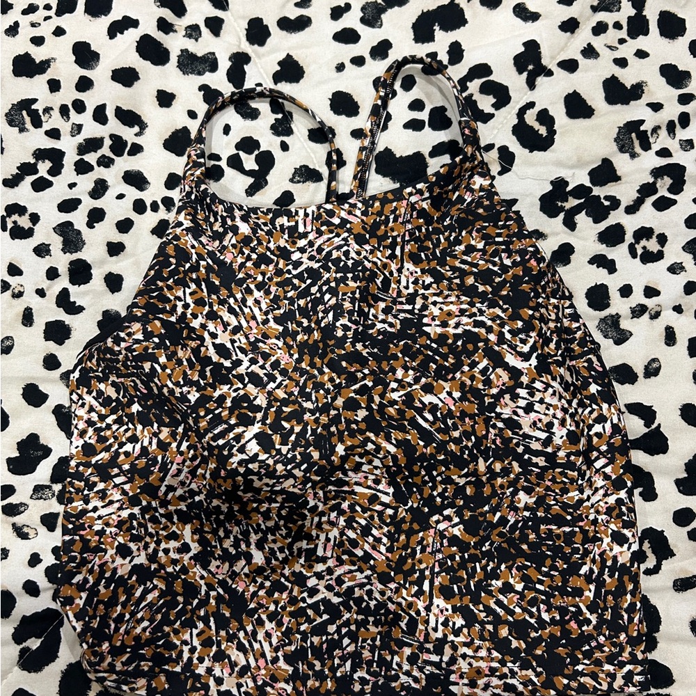 Old navy crop tank bra